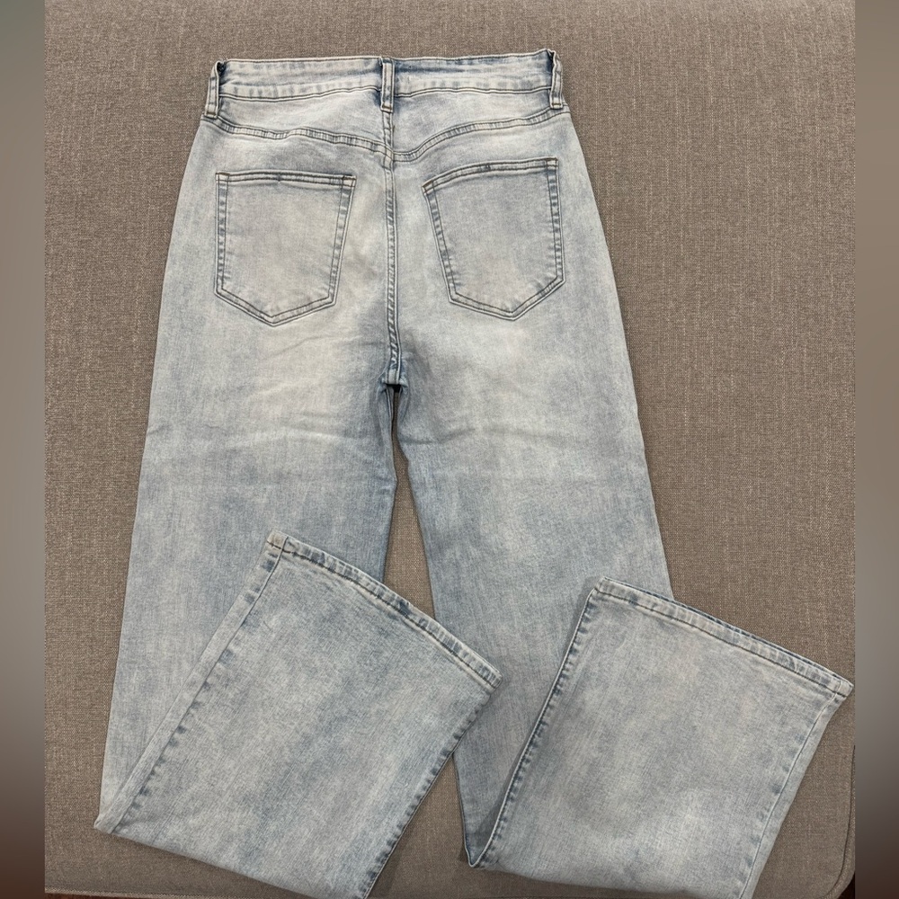 Cavalier Class Women's Light‎ Blue Straight Leg Jeans - Picture 4 of 4